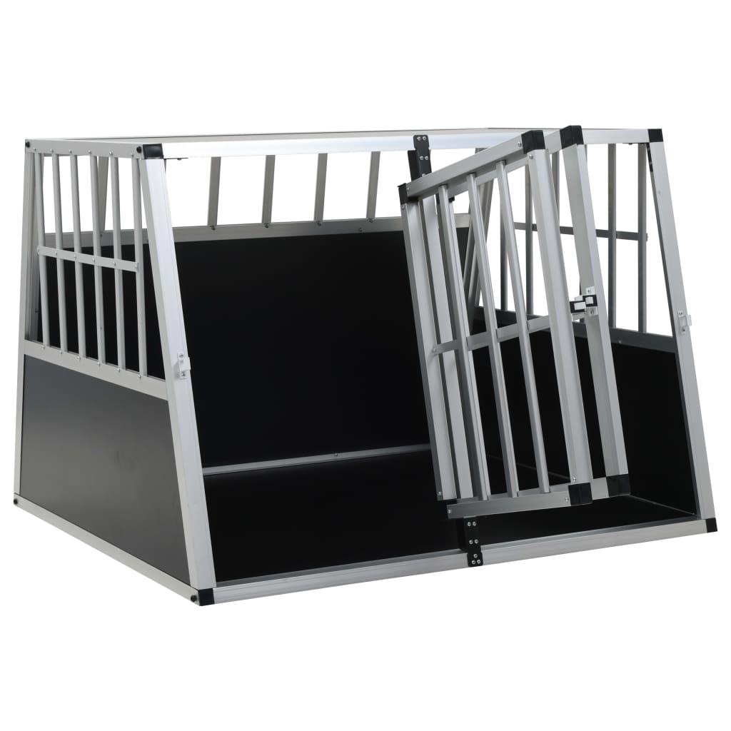 NNEVL Dog Cage with Double Door 94x88x69 cm