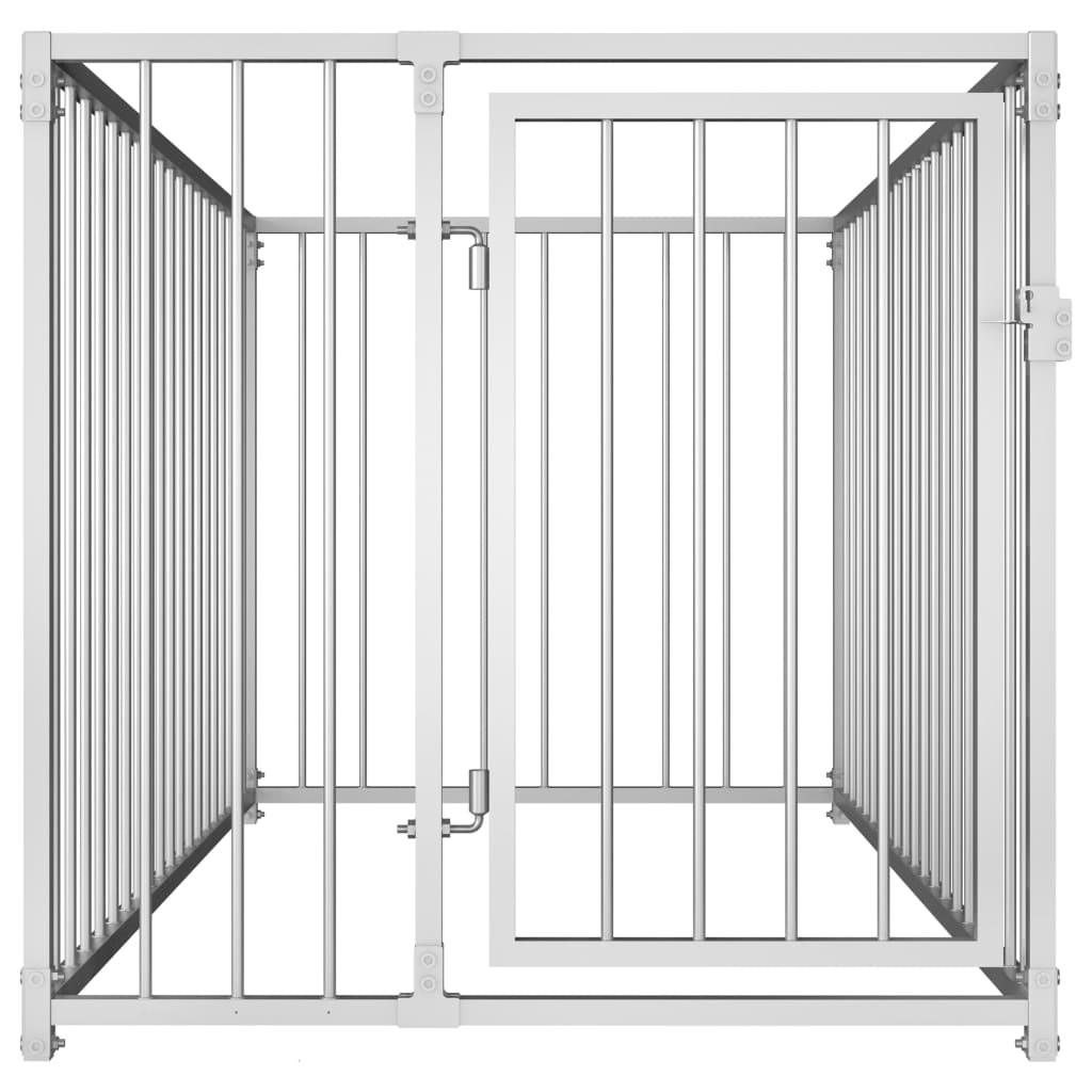 NNEVL Outdoor Dog Kennel 100x200x100 cm