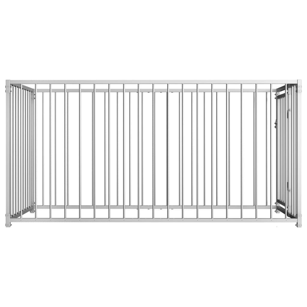 NNEVL Outdoor Dog Kennel 100x200x100 cm