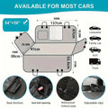 Waterproof Dog Car Seat Cover Scratch-Resistant Protector Black