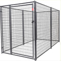 High Quality Large Galvanized Outdoor Dog Kennel/Metal Dog Run Cage